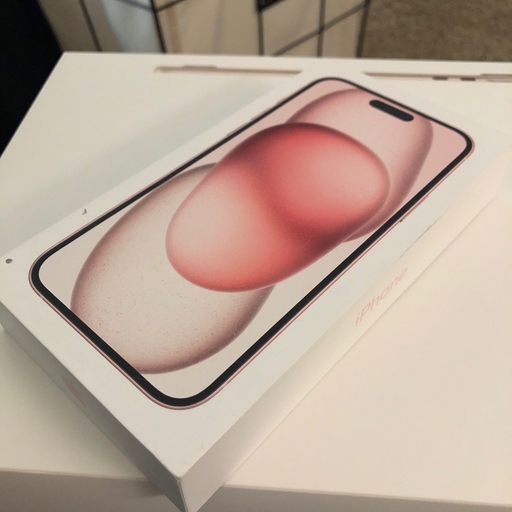 IPHONE 15 Plus Empty Cellphone Box